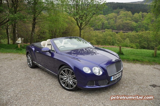 2014 Bentley Continental GTC W12 Speed convertible road test review by Oliver Hammond blogger Keith Jones Petroleum Vitae - photo - front 34i