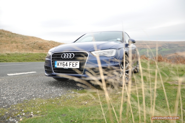 A3 1.4 TFSI CoD S line 150 PS manual full road test blogger review - photo - front reeds